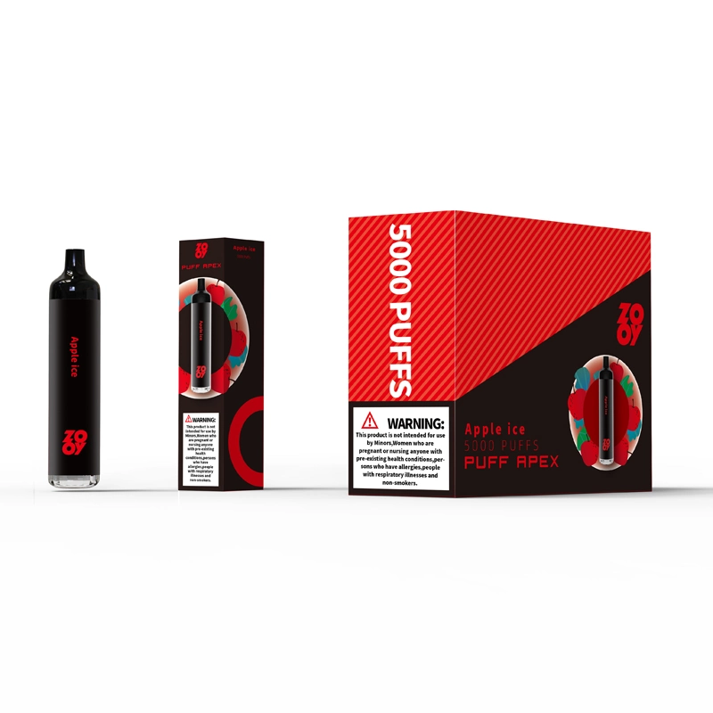 Zooy Apex 5000 Puffs Disposable Vape Pod Kits with Rechargeable Battery Vapes Puff Pen Bar Prefilled 50mg Liquid